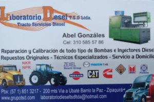 Laboratorio Diesel Tracto Servicios Diesel LTDA