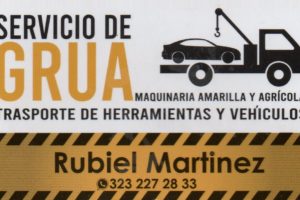 Servicio de Grúa Rubiel Martinez