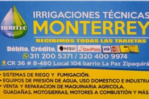 Irrigaciones técnicas Monterrey